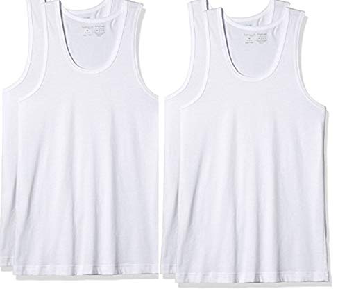 van heusen VH Men's Vest 10071 (White, XL) - Pack of 4-picture-17