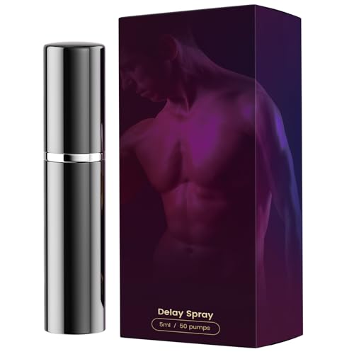 Delay Spray für Mann, Verzögerungsspray für Männer mit längerem Sex, Verzögerungsspray, um länger im Bett zu halten, verlängert effektiv die Zeit der Männer und erhöht den Komfort, 5 ml (Lila) Delay Spray für Mann, Verzögerungsspray für Männer mit längerem Sex, Verzögerungsspray, um länger im Bett zu halten, verlängert effektiv die Zeit der Männer und erhöht den Komfort, 5 ml (Lila)