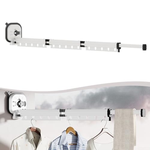 Duschvorhangstange, faltbare Wand-Duschvorhangstange mit Saugnäpfen, Metall-Eck-Duschstange für Badezimmer, Eckbadewanne
