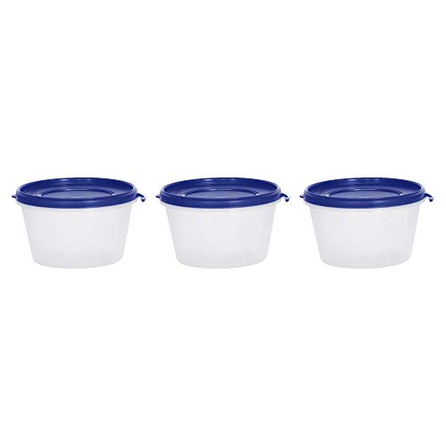Image of Cutting EDGE Nesterware 750ml Stackable Container (Set of 3, Dark Blue)