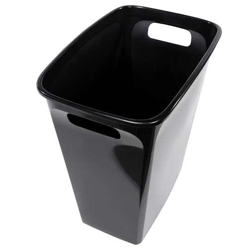 Caneca de basura de plástico abierta de 8.8 galones