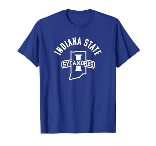 Indiana State University Sycamores Large One Color T-Shirt