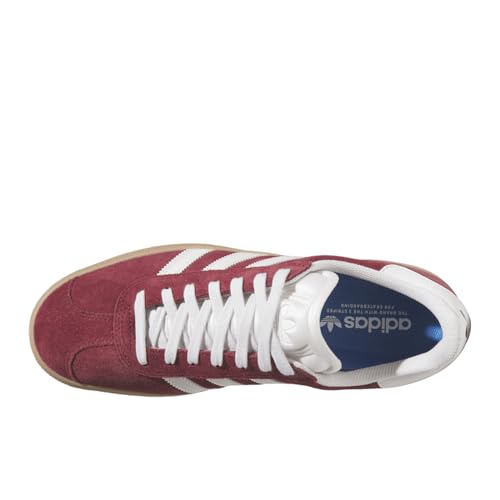 Image of adidas Mens Gazelle Adv Skate Skate Sneakers Shoes - Red