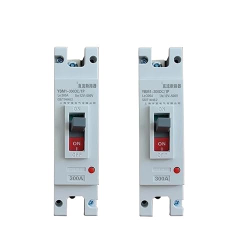 Disjoncteur monophasé 500V CC 160A sous boîtier plastique pour batterie solaire