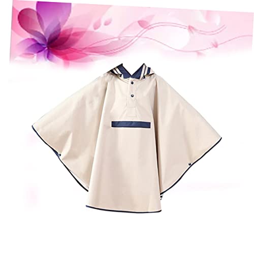 Kids Raincoat Poncho Cape Rainwear Hooded One-piece for Boys Girls Kids Rain Jacket Waterproof Size m4
