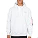 Produktbild ALPHA INDUSTRIES Herren Back Print Hoody Kapuzensweat Kapuzenpullover, White, M