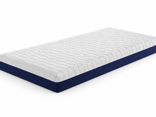 DREAMDI Colchon de Espuma más 5 CM de viscoelástica Hades 160X200 CM, Altura 20 CM, desenfundable y Lavable