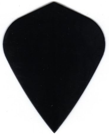 25 Sets #3182 AmeriThon Black Dart Flights