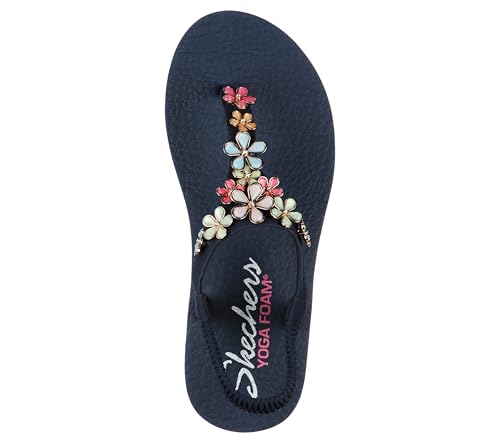 Skechers Women's Meditation-Glass Daisy Flip-Flop3