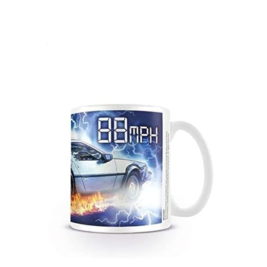 Back To The Future Boxed Mug - 88 MPH - MG23987, 7.9 x 11.00 x 9.3 cm