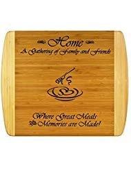 PERSONALIZED GIFT – Family Tree with Names Parents Children Engraved Live Edge Walnut Wood 9 DESIGNS Cutting Board Display Housewarming Christmas Birthday Realtor Gift New Home