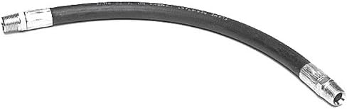 Hydraulic Hose 120 x 3/8 with 3/8 NPT Rigid Male Ends fits Hydraulics Hydraulic Hose