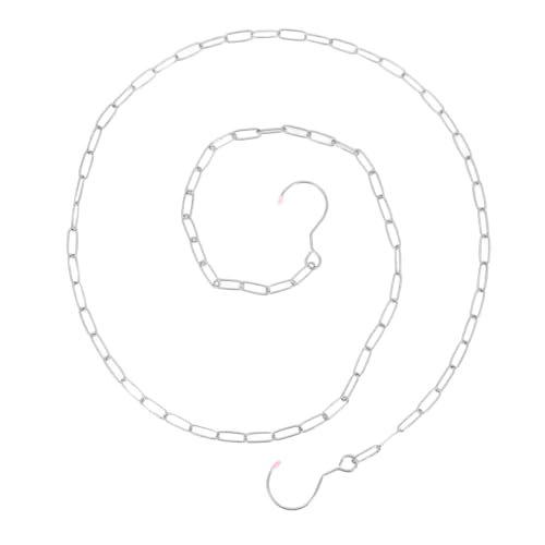 OFFSCH Stainless Steel Clothesline Portable Clothes Drying Chain for Indoor Outdoor Use Lightweight Travel Laundry Line with Strong Toughness for Camping Hiking and Home Drying