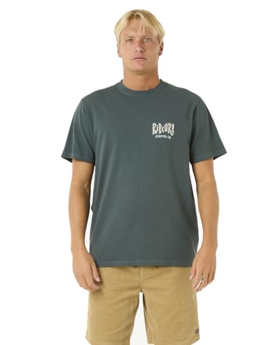 Rip Curl Men's Relaxed Fit Logo Crew T-Shirt