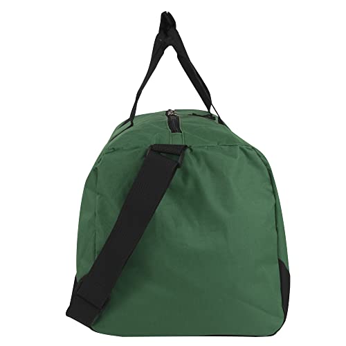 Image of 30 Liter, 17 Inch Canvas Duffle Bags for Men and Women - Travel Weekender Overnight Carry-On Shoulder Duffel Tote Bags (Green)