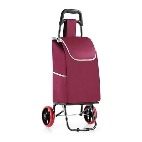 Carrito de compras plegable con ruedas 25L miniatura 1