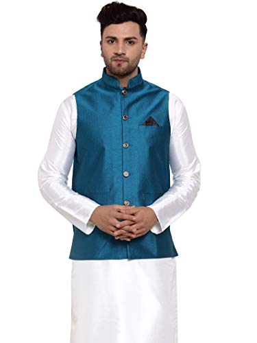 Image of Jompers Men's Geometric Print Waistcoats /Nehru jeckets.