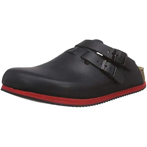 Birkenstock Kay Leder Softfootbed, Men’s Clogs, Black (Black), 10.5 UK (45 EU) Cover