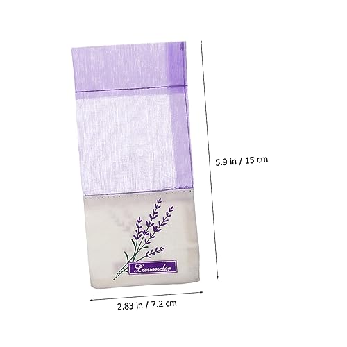 GARVALON 50 sachets vacíos decorativos de perfume miniatura 2