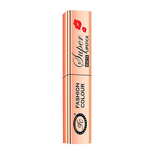 Image of FASHION COLOUR Super Matte Lipstick | Long-Lasting | Smooth Creamy Matte Finish | Moisturising | One Swipe Pigmentation | Available In Gorgeous Shades | (Berru Blossom)