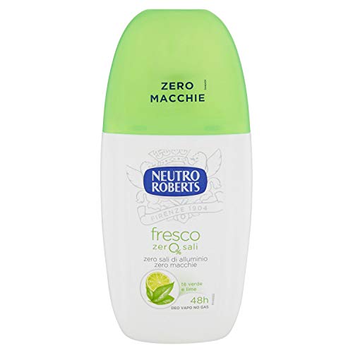 NEUTRO ROBERTS Deodorante Fresco tè Verde & Lime Vapo 75ml - 6 Confezioni