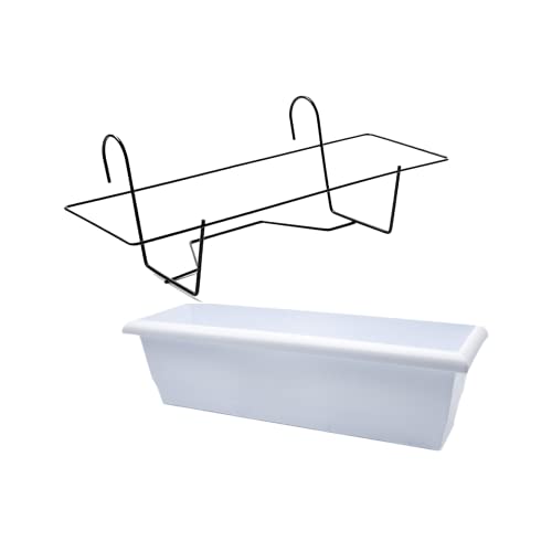 Jardineras Exterior Balcon con Plato Marca CABLEPELADO