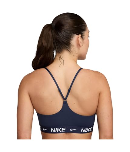 Nike Dri-Fit Indy Light Support Sport-BH für Damen (1er-Pack), blau, XX-Large – Ansicht 2