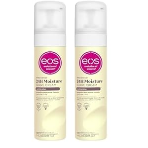 eos Shea Better Shaving Cream for Women – Vanilla Bliss | Shave Cream, Skin Care and Lotion with Shea Butter and Aloe | 24 Hour Hydration | 7 fl oz, (601) (Pack of 2)