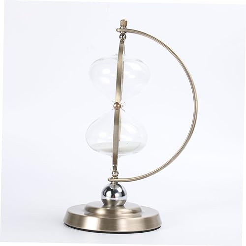 BESPORTBLE Retro Água Temporizador De Areia Desktop Hora Ampulheta Decoração Para Casa Metal Ampulhe