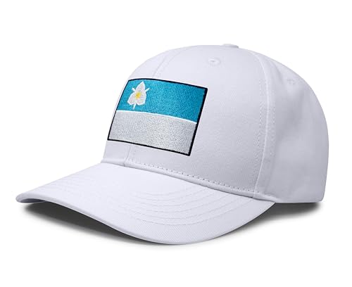 Image of International Tie City Hat for Men and Women, Adjustable Snapback Trucker Baseball Cap with Embroidered Patch