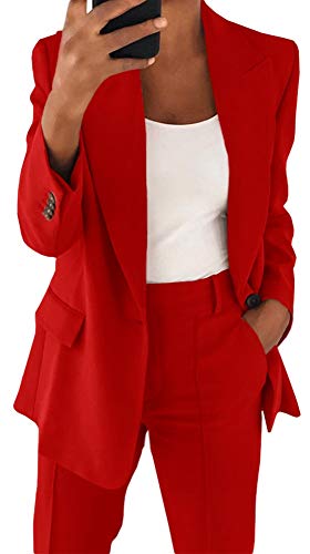 red blazer long