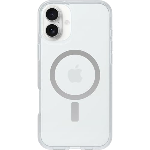 Image of OtterBox iPhone 16 Plus React Series Case - Clear - Ultra-Thin, Stylish Minimalist iPhone Case, MagSafe Compatible