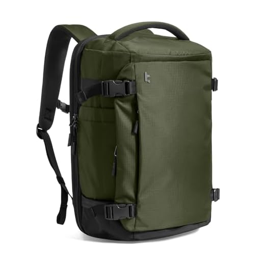 How to keep dress shirts from wrinkling in luggage Spacious Tomtoc Travel Backpack 40L