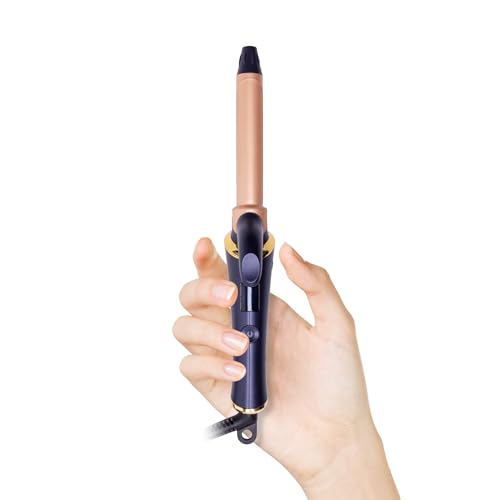 Mini Lockenstab für Kurze Haare, 19mm Lockenstab Kleine Lockenmit 5 Einstellbaren Temperaturstufen,Keramik Mini Lockenwickler LCD Display 120-200℃, Double Voltage Lockenstab Kurze Haare Travel Mini Lockenstab für Kurze Haare, 19mm Lockenstab Kleine Lockenmit 5 Einstellbaren Temperaturstufen,Keramik Mini Lockenwickler LCD Display 120-200℃, Double Voltage Lockenstab Kurze Haare Travel