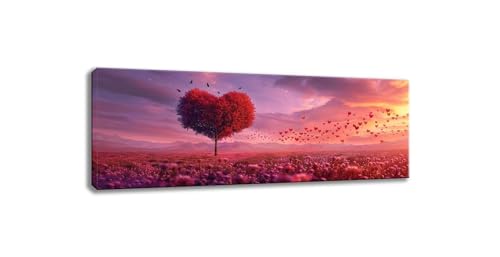 Kit Broderie Diamant Arbre de l'Amour 80x240cm avec Strass Ronds