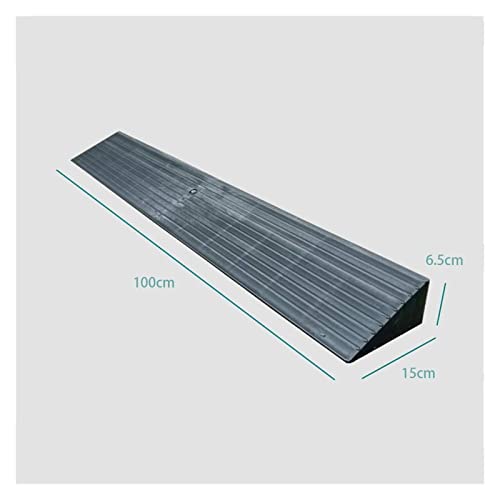 Rampas Triangulares Indoor para Supermercado con Ruedas, Carro de Bebé 100 x 15 x 6.5 cm Color Natural miniatura 2