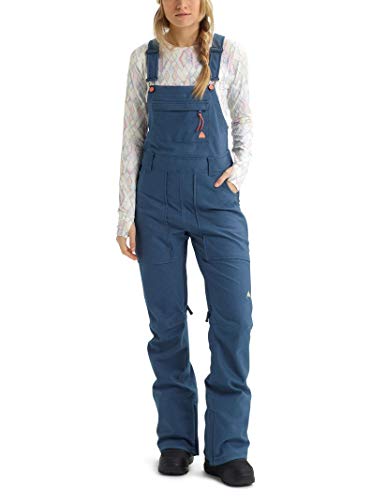 Burton Womens Avalon Bib Pant, Light Denim, Small