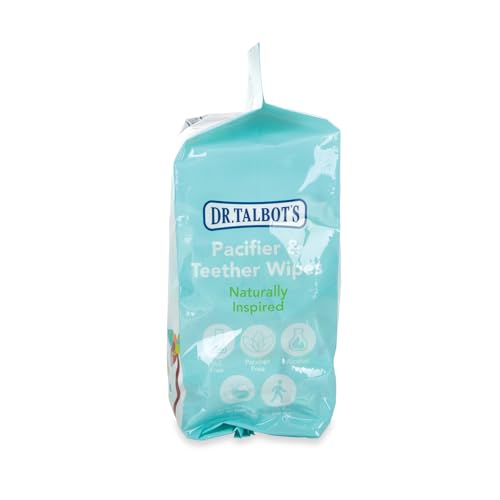 Dr. Talbot\'s Pacifier & Teether Wipes Naturally Inspired with Citroganix, Vanilla Milk (Pack of 4, 192 Count)