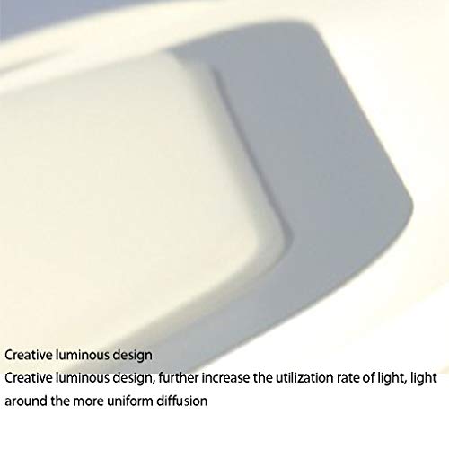Plafonnier LED extra plat de 60cm pour optimiser l'éclairage de chambre - 8