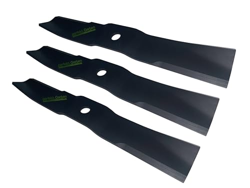 perfektGarten 3 lames de tondeuse 43 cm compatibles avec Iseki SF 200 230 SG 153 173 8595-306-004-00 8595 306 004 00