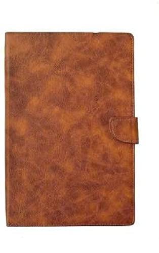 Colorcase Dairy Type Tablet Flip Cover Case for Lenovo Tab M10 Plus 3rd Gen (TB-128XU) Tablet - (Tan Brown) (B0BJ74FMXF) Amazon Price History, Amazon Price Tracker