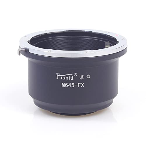 富士フイルムXマウントカメラ撮影アクセサリーへのマミヤ645シリーズレンズ用M645-FXメタルマウントアダプター