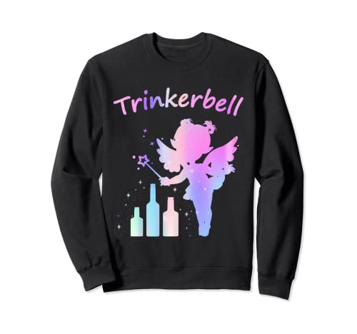 Trinkerbell - Figura para despedida de soltera con alcohol Sudadera