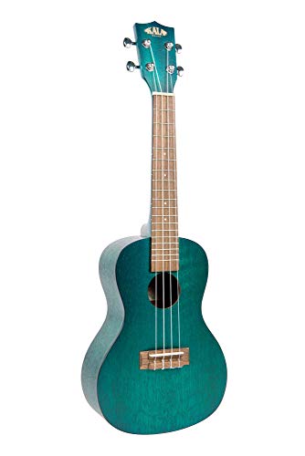 Kala-Brand-Music-Co-Blue-Exotic-Mahogany-4-String-Ukulele-Right-Handed-Concert-KA-CEMB