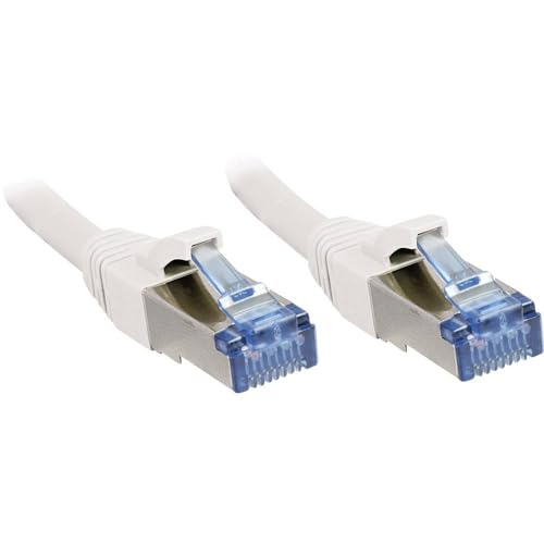 LINDY 47192 1m Cat.6A S/FTP LSZH Netzwerkkabel, weiß