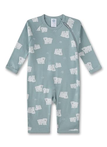 Sanetta Jungen-Strampler Blau | Praktischer und bequemer Strampler aus...