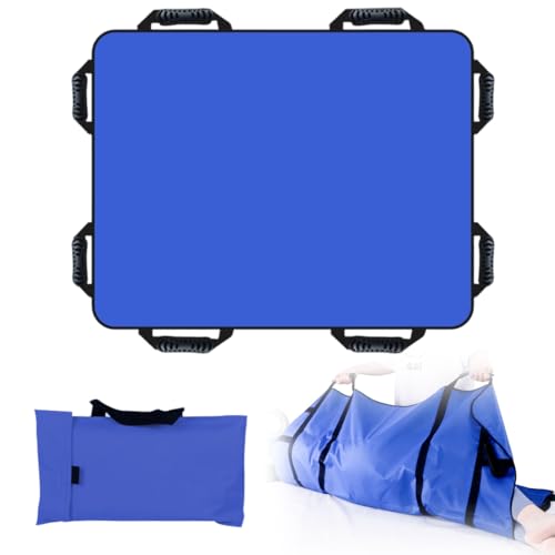 Planche de transfert LOMUG 120x100cm pour personnes alitées avec 8 poignées