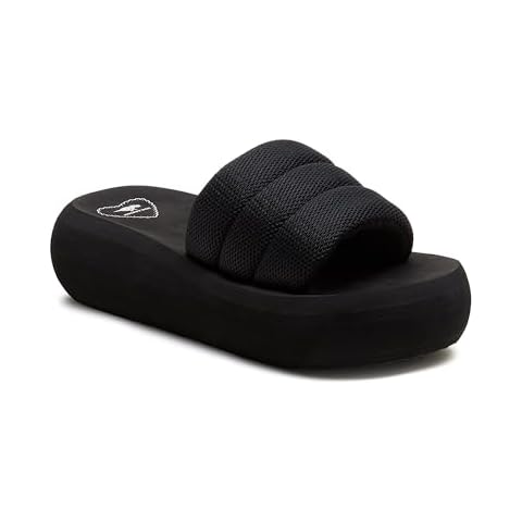 Rocket Dog Women's Splash Slide Sandal, Black Cover