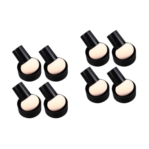 BELLIFFY 8個 化粧スポンジ フェイススポンジ 化粧アプリケーター ロリポップ スポンジ アプリケーター 美容パフスポンジ スポンジブラシメイク パウダーパフ 化粧粉アプリケーター