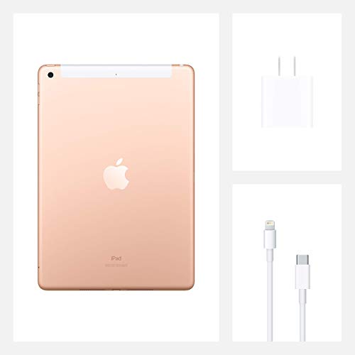 Image of 2020 Apple iPad (10.2-inch, WiFi, 128GB) - Gold (Renewed Premium)